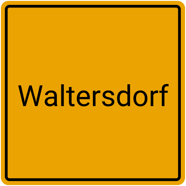 Meldebestätigung Waltersdorf