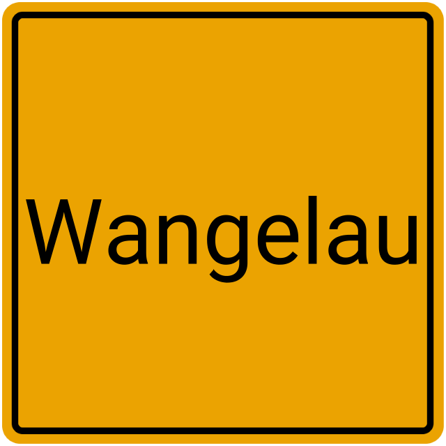 Meldebestätigung Wangelau