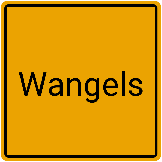 Meldebestätigung Wangels