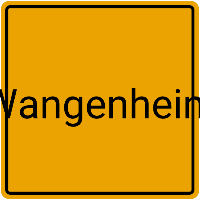 Meldebestätigung Wangenheim