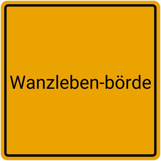 Meldebestätigung Wanzleben-Börde