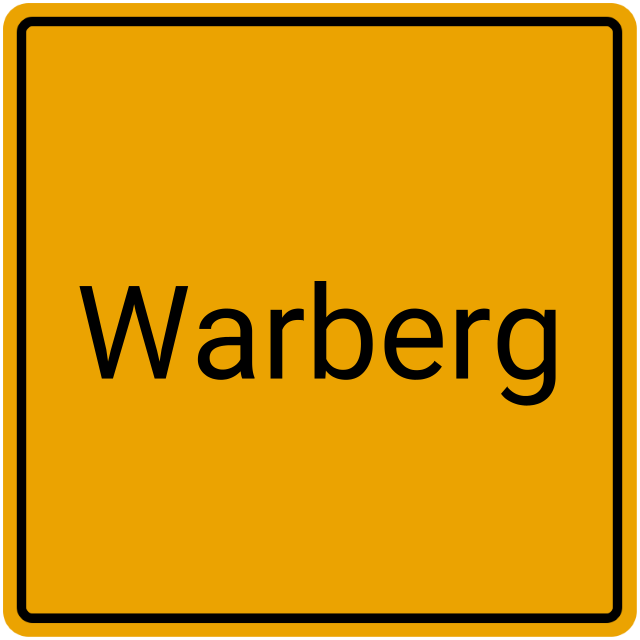 Meldebestätigung Warberg