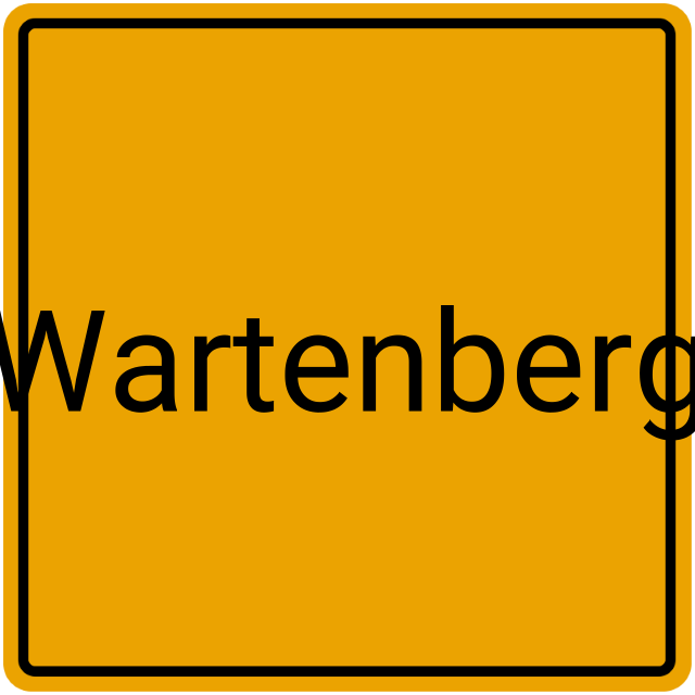 Meldebestätigung Wartenberg