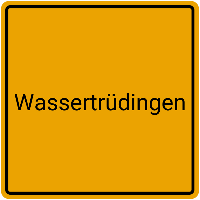 Meldebestätigung Wassertrüdingen