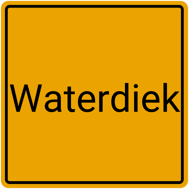 Meldebestätigung Waterdiek