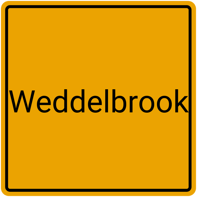 Meldebestätigung Weddelbrook