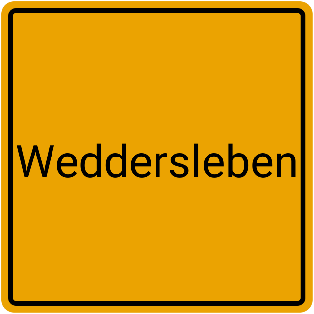 Meldebestätigung Weddersleben