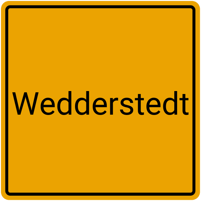 Meldebestätigung Wedderstedt