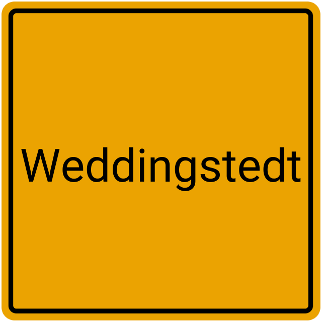 Meldebestätigung Weddingstedt