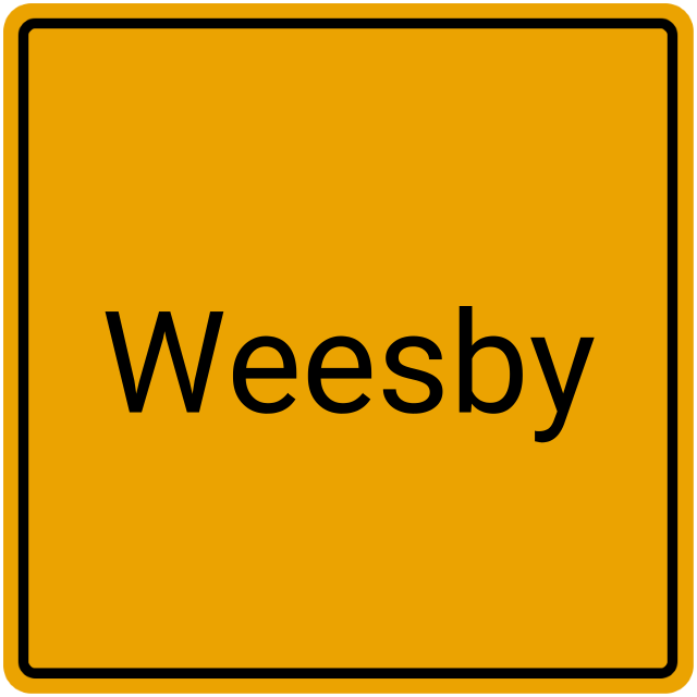 Meldebestätigung Weesby