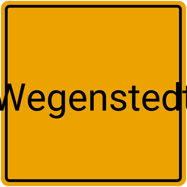 Meldebestätigung Wegenstedt