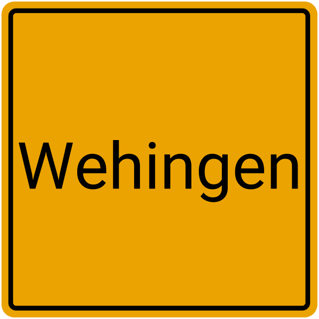 Meldebestätigung Wehingen