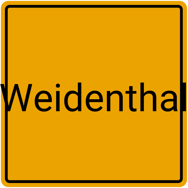 Meldebestätigung Weidenthal