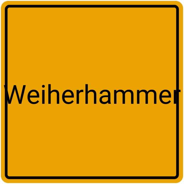 Meldebestätigung Weiherhammer