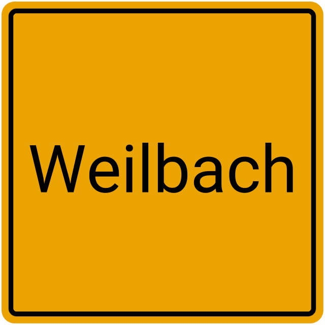 Meldebestätigung Weilbach