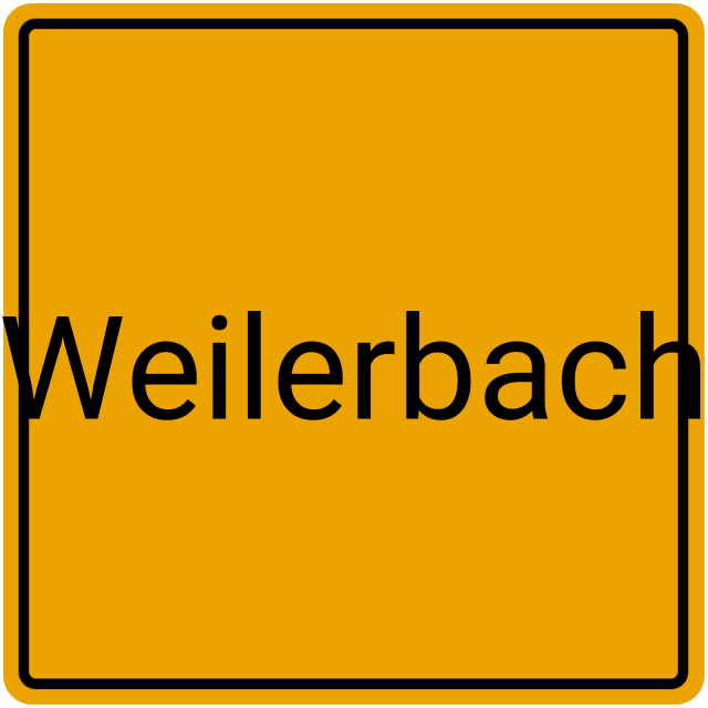 Meldebestätigung Weilerbach