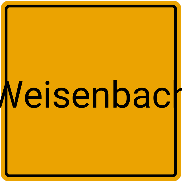 Meldebestätigung Weisenbach