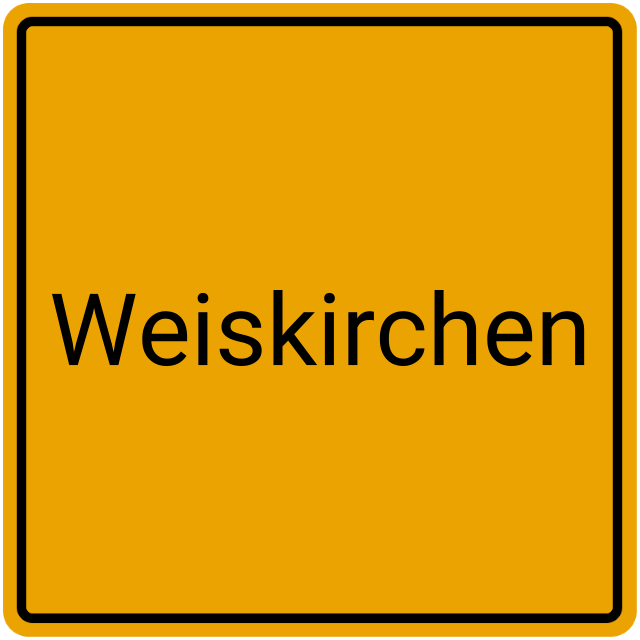 Meldebestätigung Weiskirchen