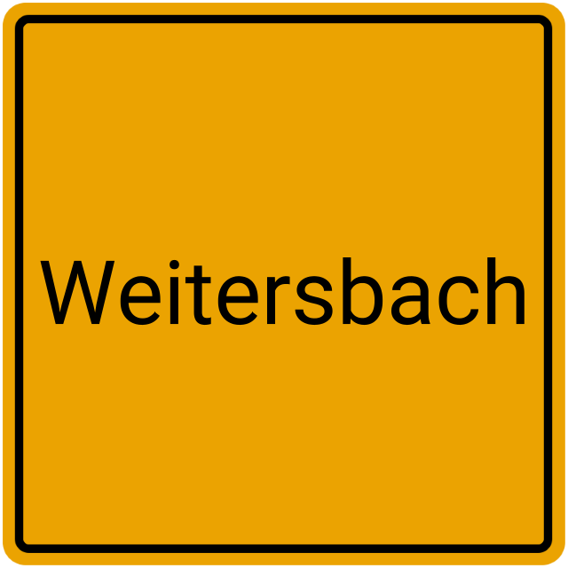 Meldebestätigung Weitersbach