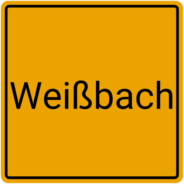 Meldebestätigung Weißbach