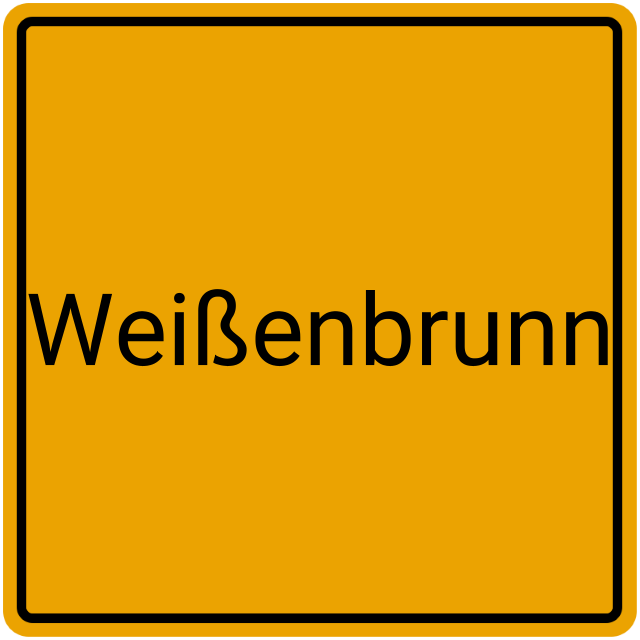 Meldebestätigung Weißenbrunn