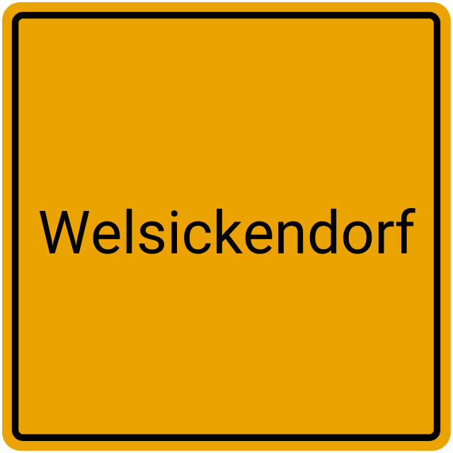 Meldebestätigung Welsickendorf