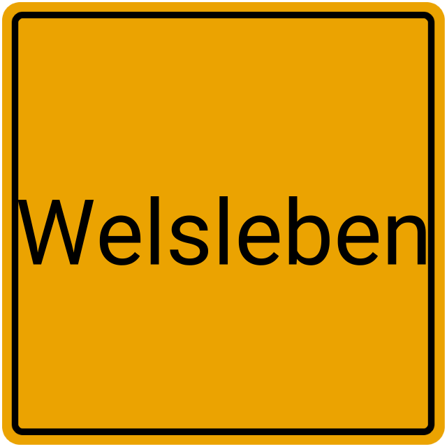 Meldebestätigung Welsleben