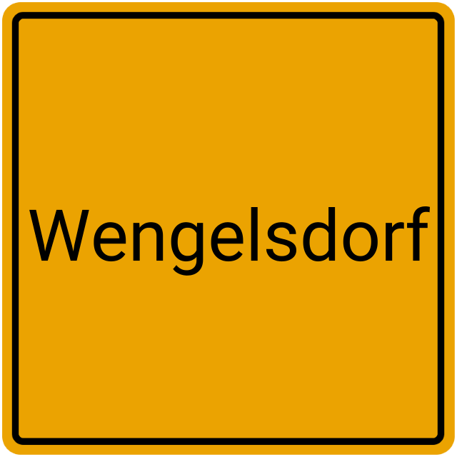 Meldebestätigung Wengelsdorf