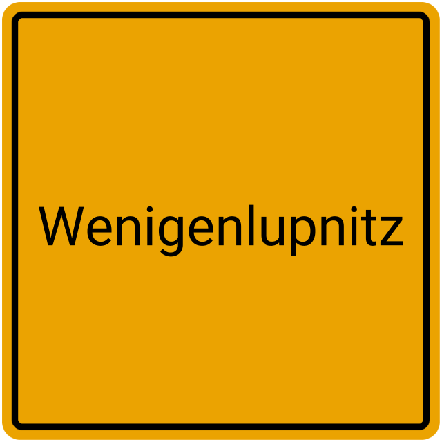 Meldebestätigung Wenigenlupnitz