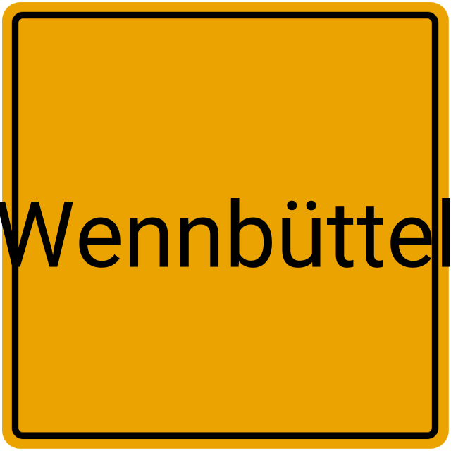 Meldebestätigung Wennbüttel