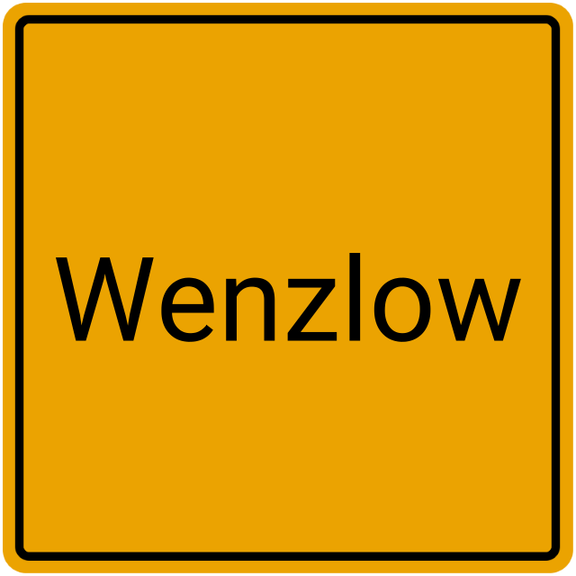 Meldebestätigung Wenzlow