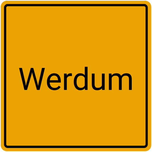 Meldebestätigung Werdum