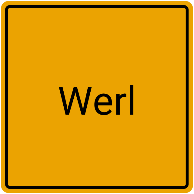 Meldebestätigung Werl