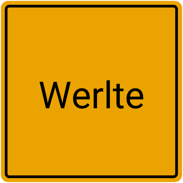 Meldebestätigung Werlte