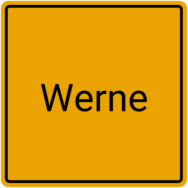 Meldebestätigung Werne