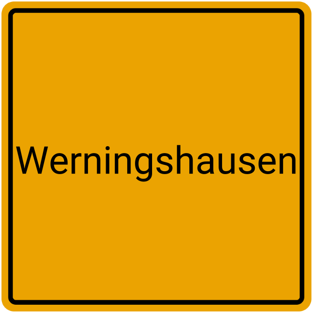 Meldebestätigung Werningshausen