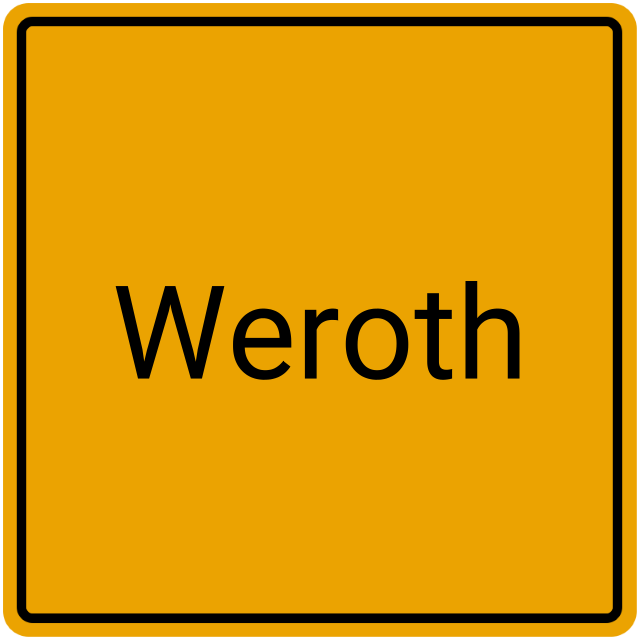 Meldebestätigung Weroth