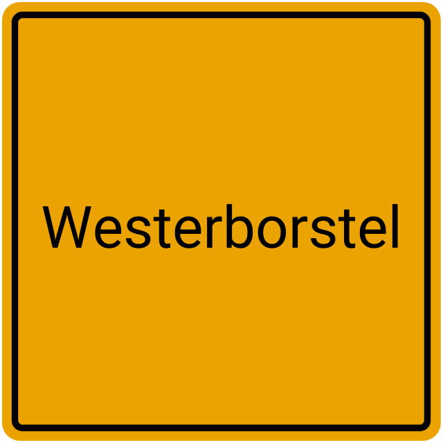 Meldebestätigung Westerborstel