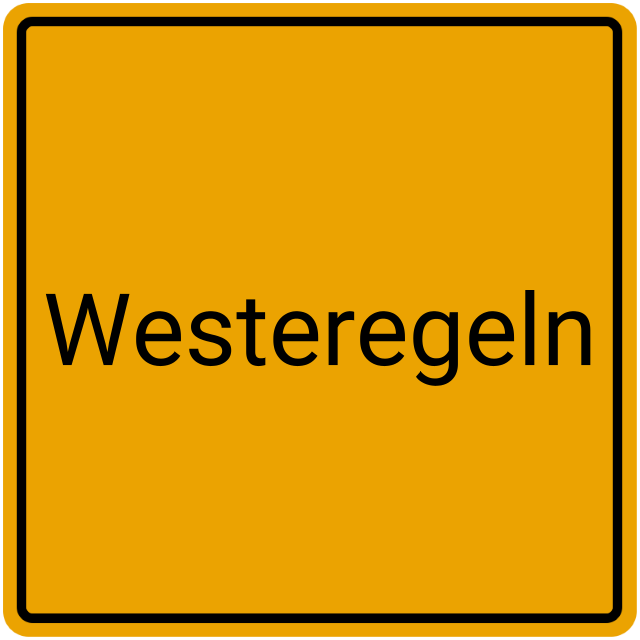 Meldebestätigung Westeregeln