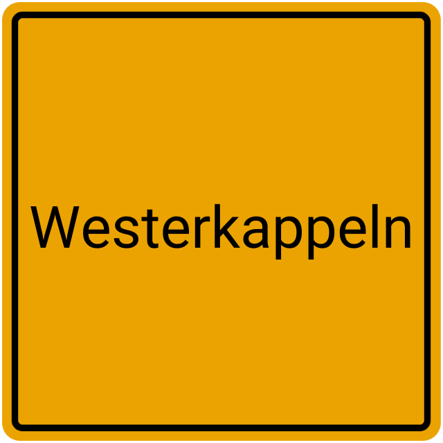 Meldebestätigung Westerkappeln