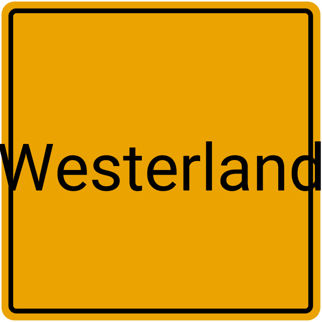 Meldebestätigung Westerland