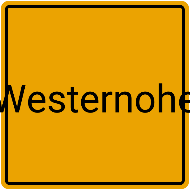 Meldebestätigung Westernohe