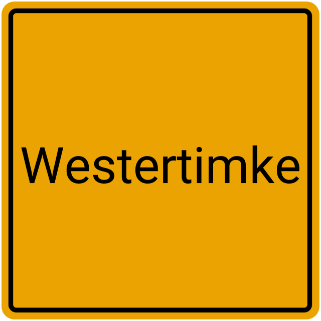 Meldebestätigung Westertimke