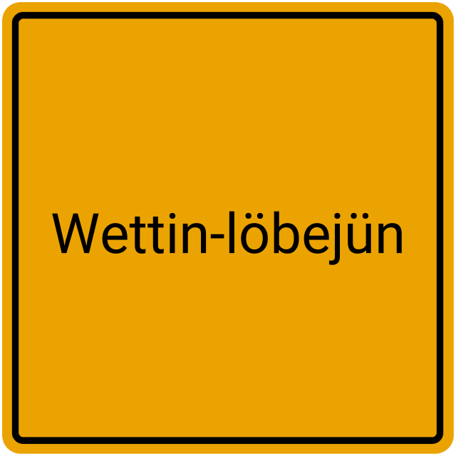 Meldebestätigung Wettin-Löbejün