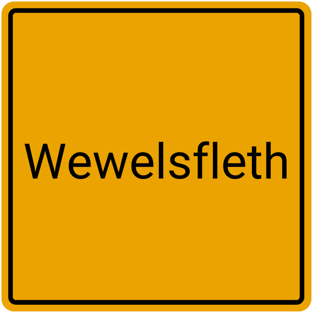 Meldebestätigung Wewelsfleth