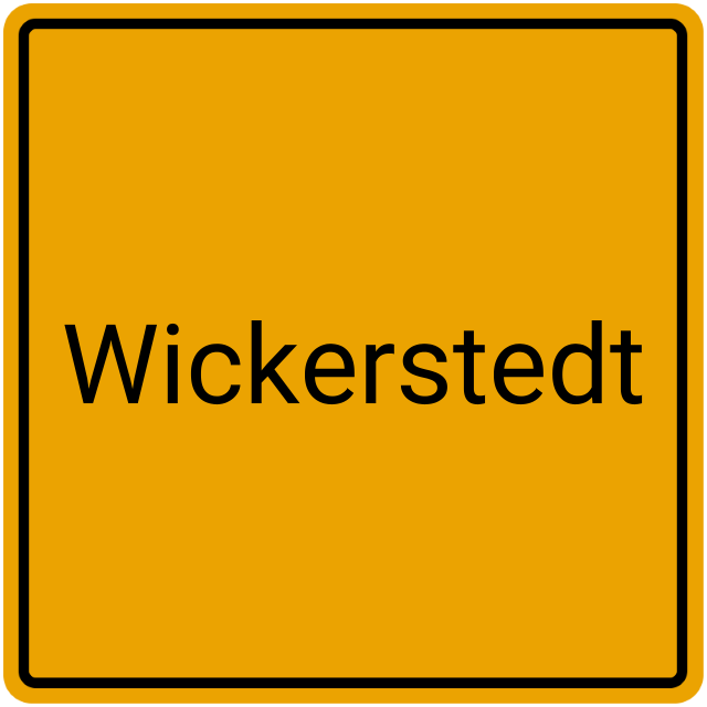 Meldebestätigung Wickerstedt