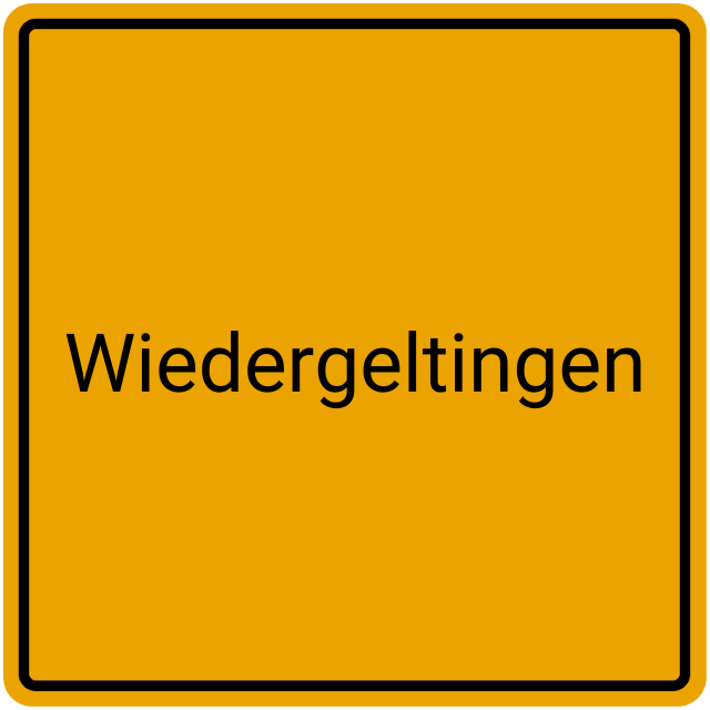 Meldebestätigung Wiedergeltingen