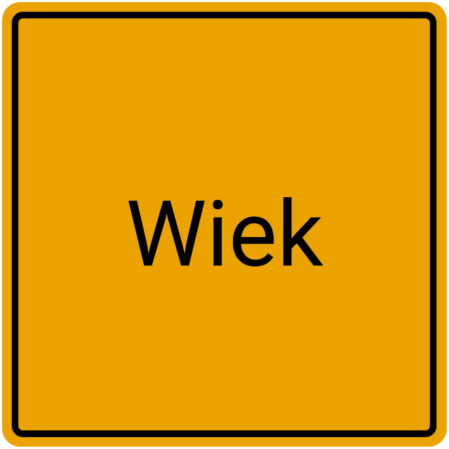 Meldebestätigung Wiek