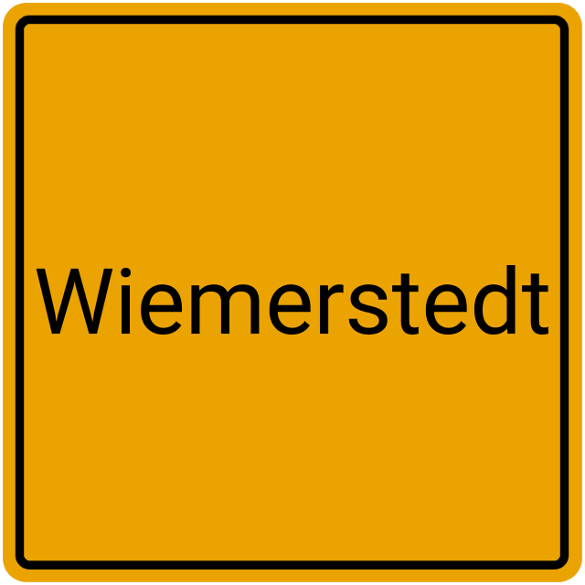 Meldebestätigung Wiemerstedt