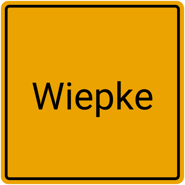 Meldebestätigung Wiepke